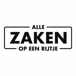 Grafische illustratie “Alle zaken op een rijtje” – overzichtelijke presentatie van JustAir’s olievrije compressoroplossingen